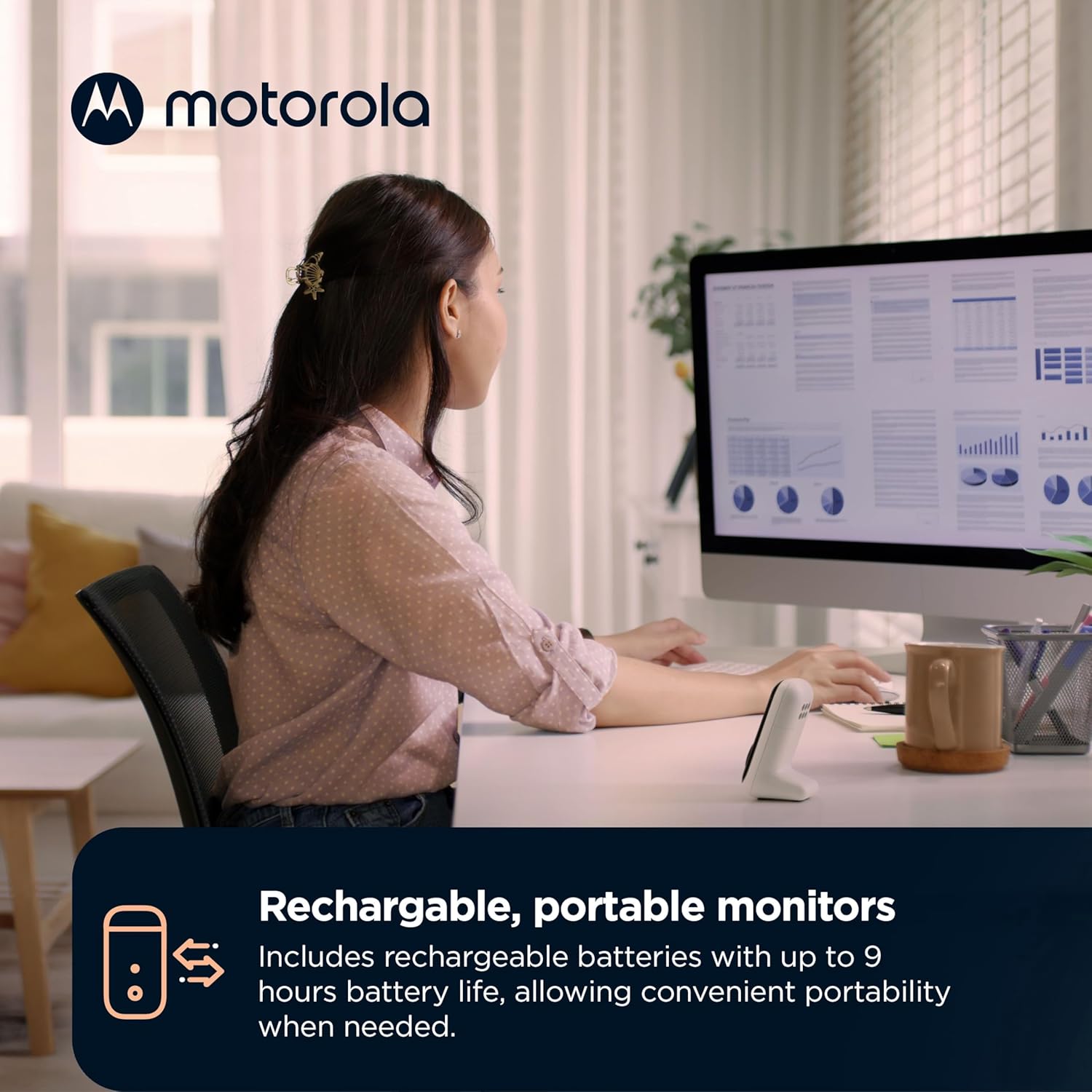 MOTOROLA PIP 15 MONITOR AUDIO PORTABLE