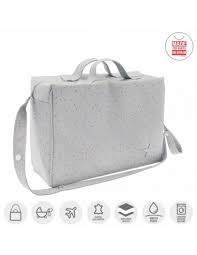 BOLSO MATERNAL TABELA ASTRA GRIS