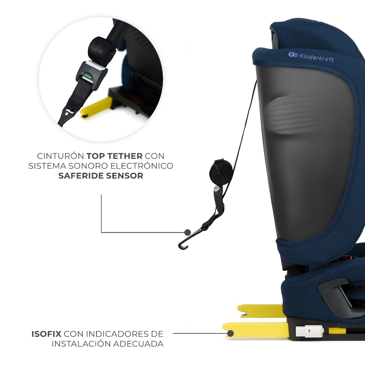 ELEVADOR FIX2GO I-SIZE NAVY