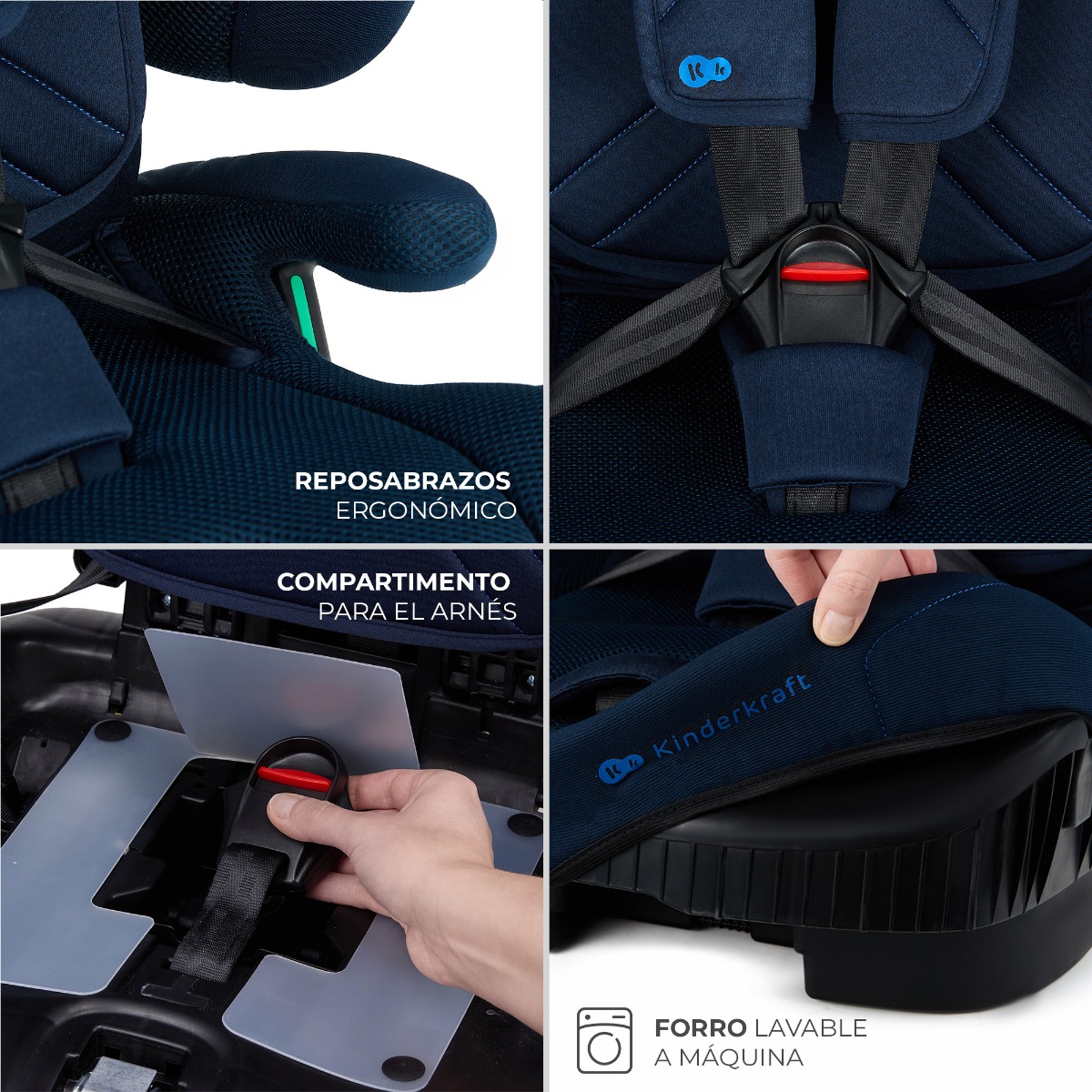 ELEVADOR FIX2GO I-SIZE NAVY