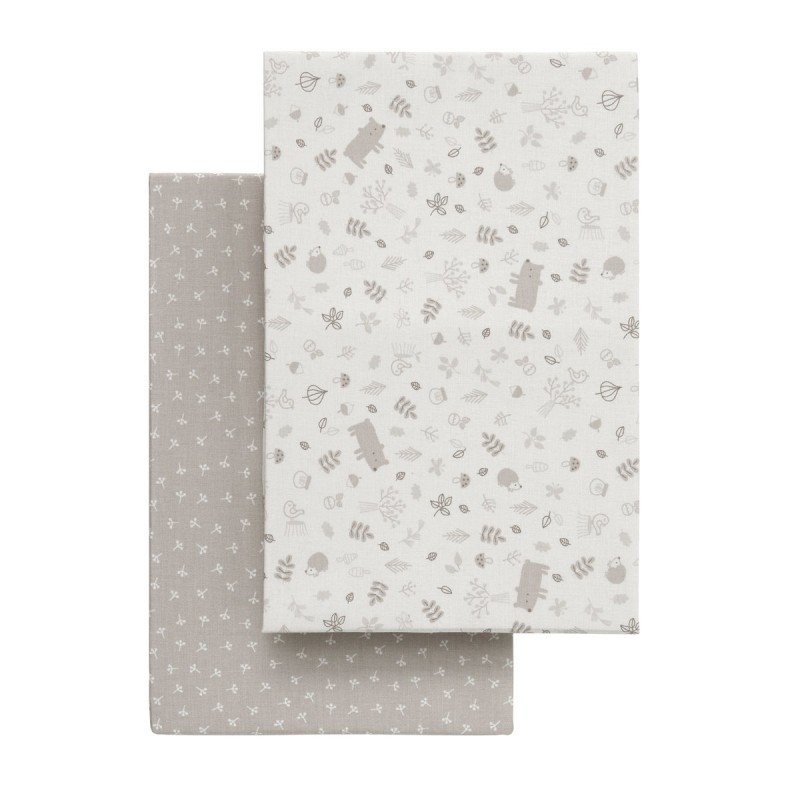 SABANA BAJERA CAPAZO PACK 2 UNDS ABETE BEIGE
