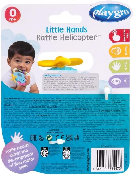 SONAJERO MORDEDOR &quot;LITTLE HANDS&quot; HELICOPTER