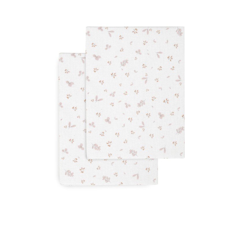 SABANA BAJERA CUNA 60 PACK 2 UNDS PLUMETI ROSA