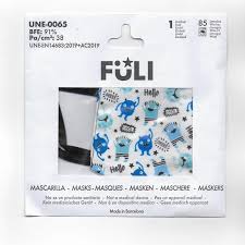 MASCARILLA FULI MONSTER AZUL T.S