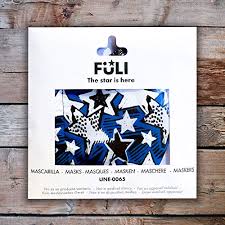 MASCARILLA FULI STARS AZUL T.S