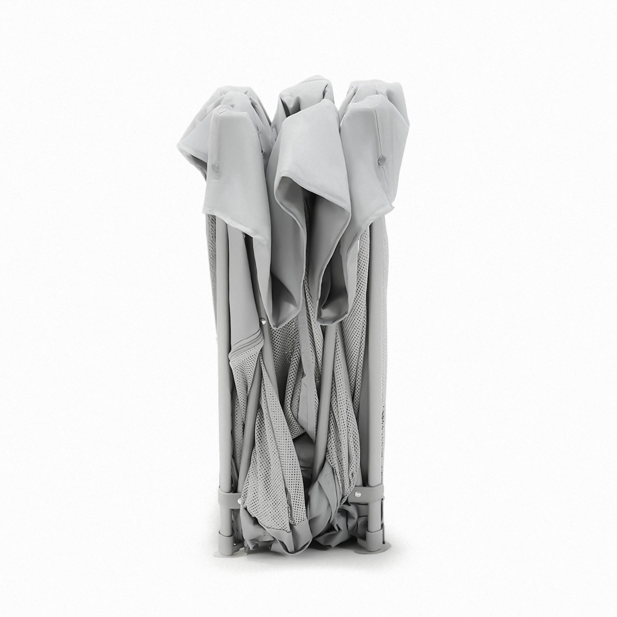 PARQUE DE JUEGOS PLEGABLE ZIKI GRIS