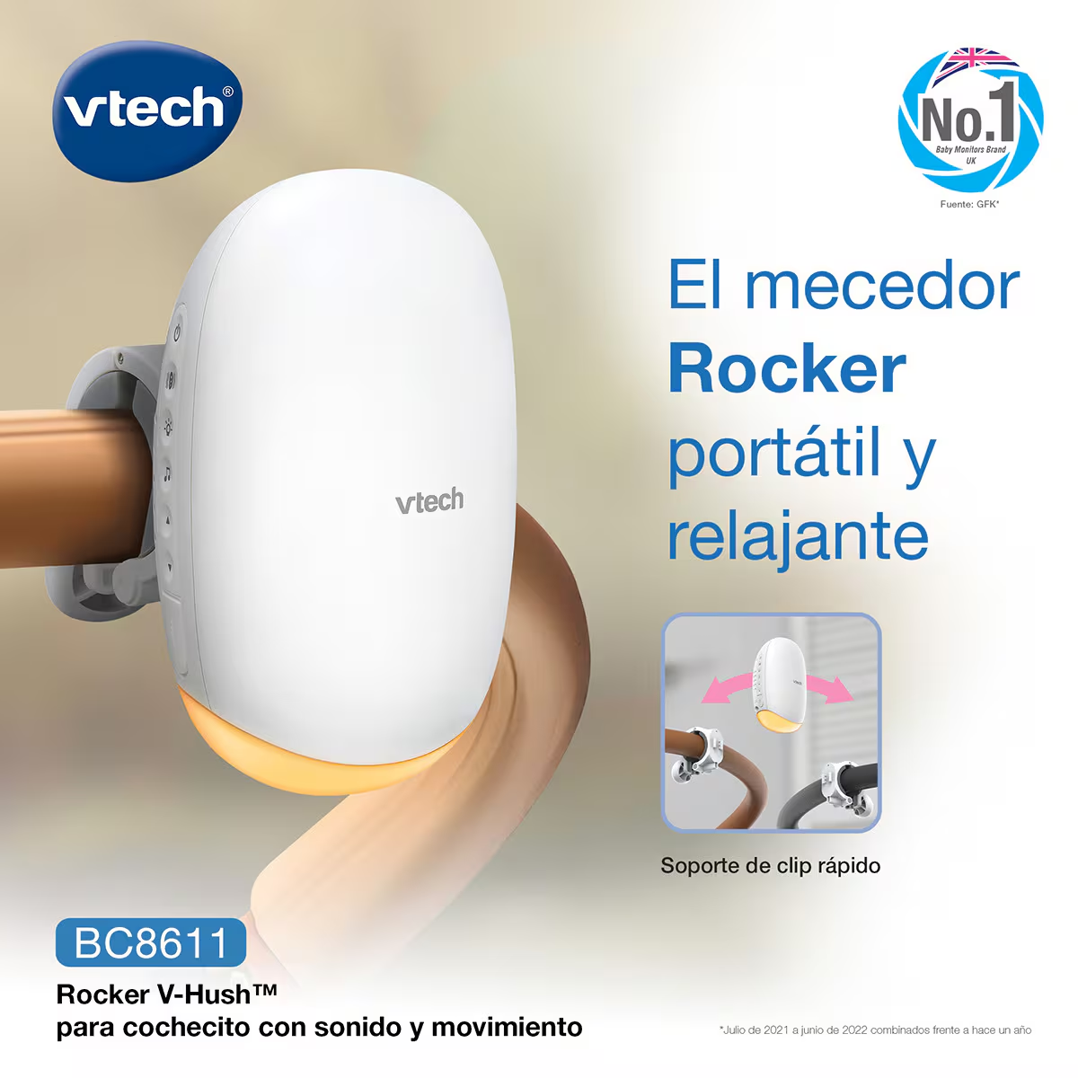 VTECH ROCKER SISTEMA DE BALANCEO AUTOMATICO