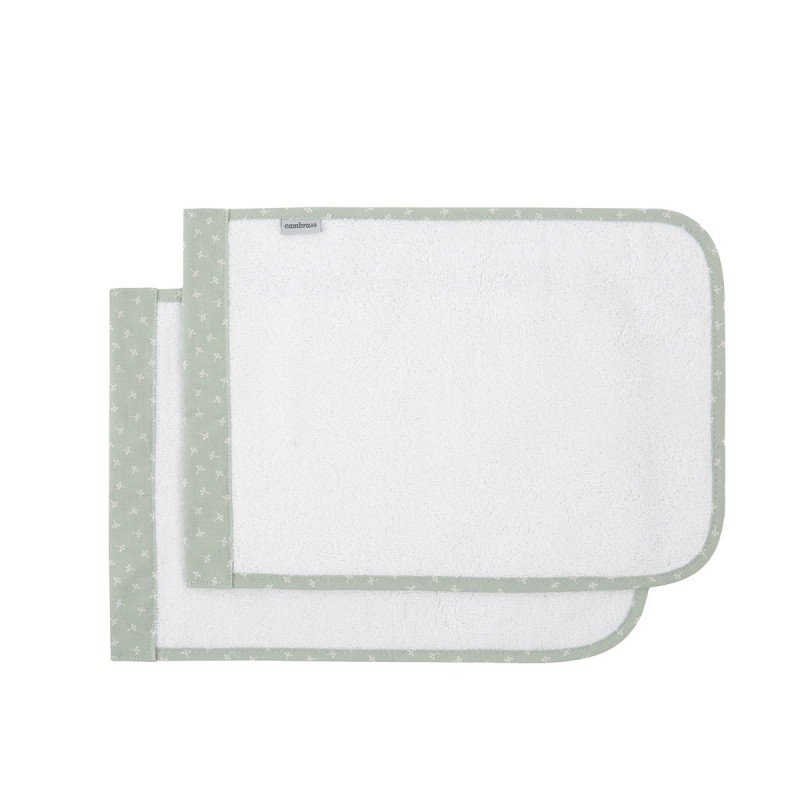 JUEGO DE 2 TOALLAS 25X35CM ARDI VERDE
