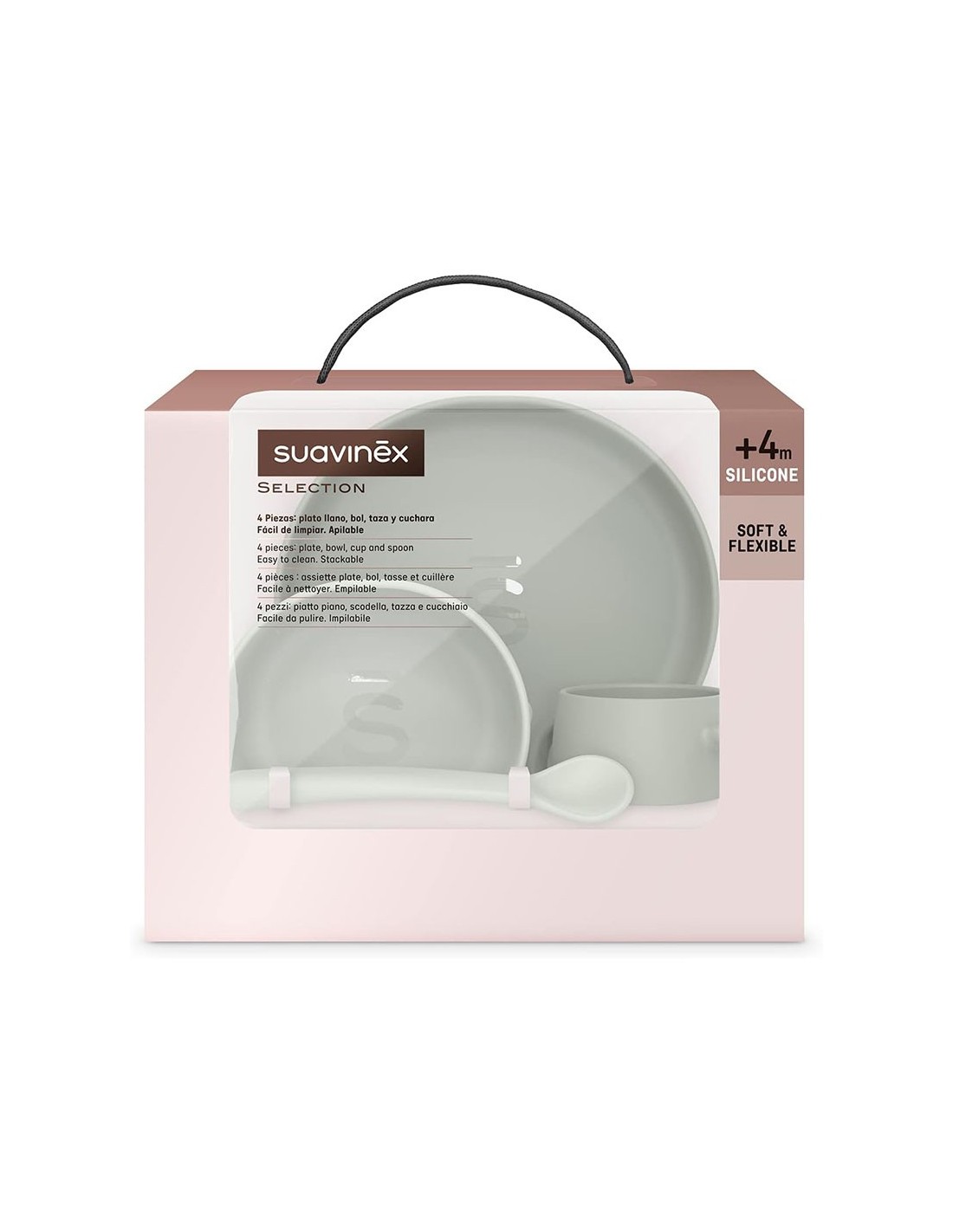 VAJILLA SILICONA INTENSE COLOUR