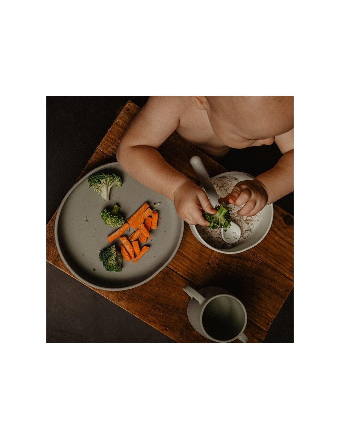 VAJILLA SILICONA INTENSE COLOUR