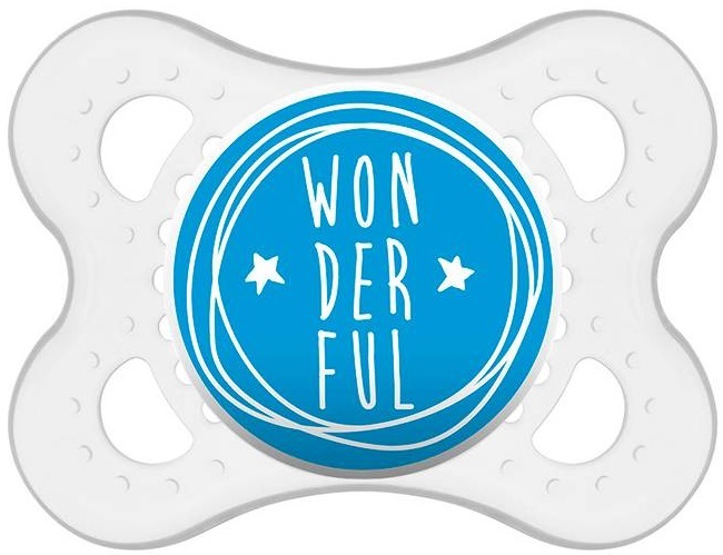 MAM CHUPETE ORIGINAL 0M+ LATEX AZUL 2UN