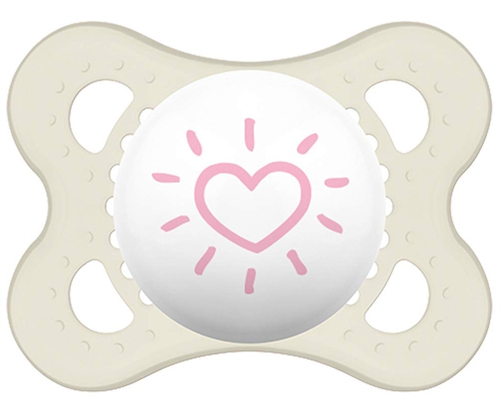 MAM CHUPETE ORIGINAL 0M+ LATEX ROSA 2UN