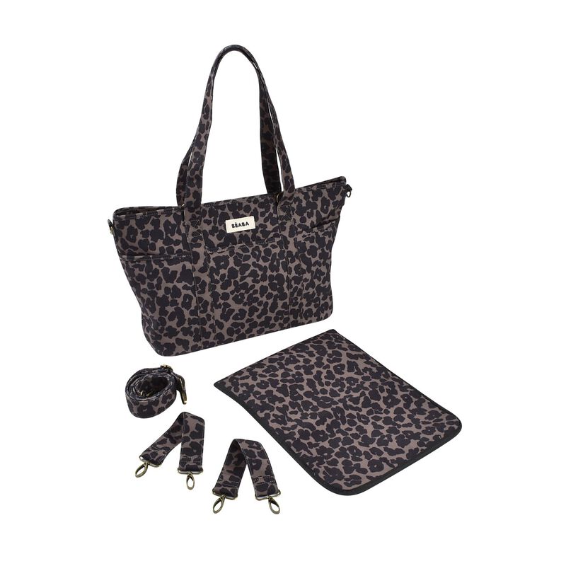 BOLSO MATERNAL MADRID LEOPARD