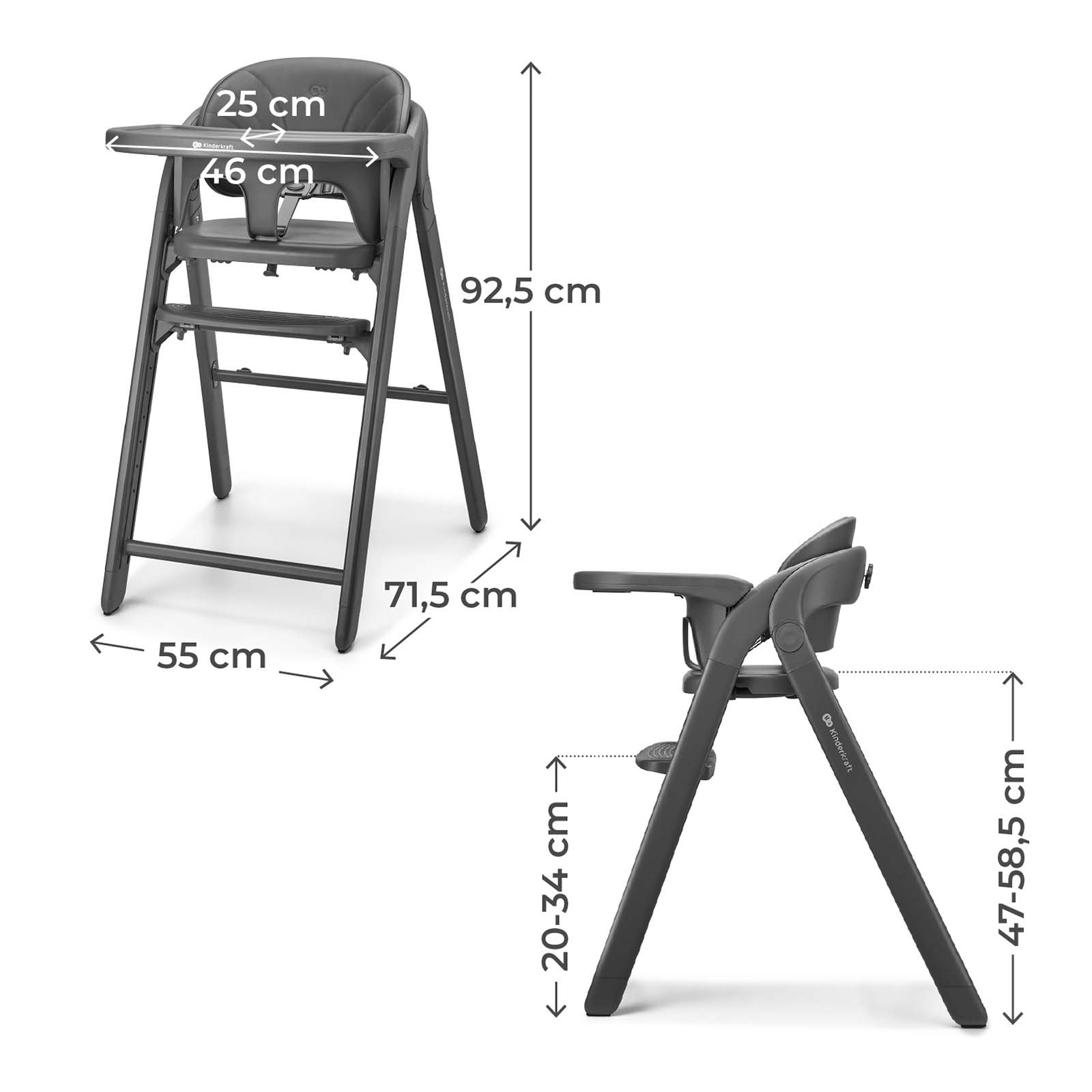 TRONA EVOLUTIVA TINO GRIS