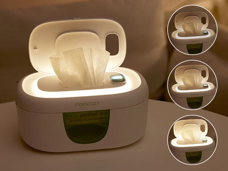 MOMCOZY CALENTADOR TOALLITAS HUMEDAS WW01 UNICO BLANCO