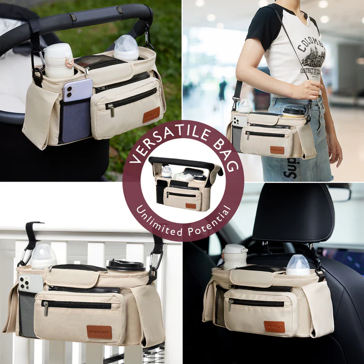 MOMCOZY BOLSO ORGANIZ.CARRO TODO EN 1 SZ001 36x13x7 CM NEGRO
