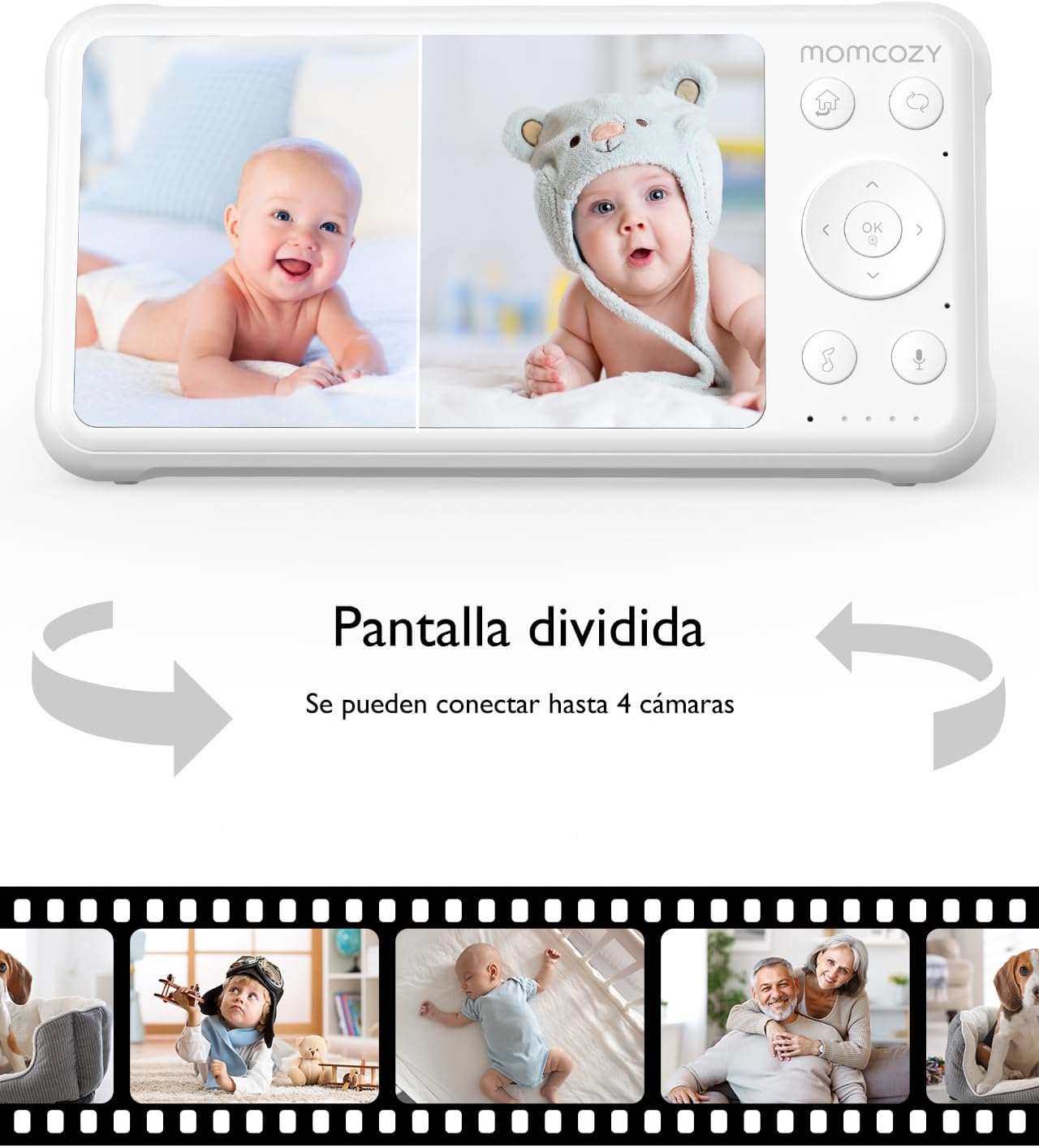 MOMCOZY VIGILABEBES INTELIGENTE BM01 UNICO BLANCO