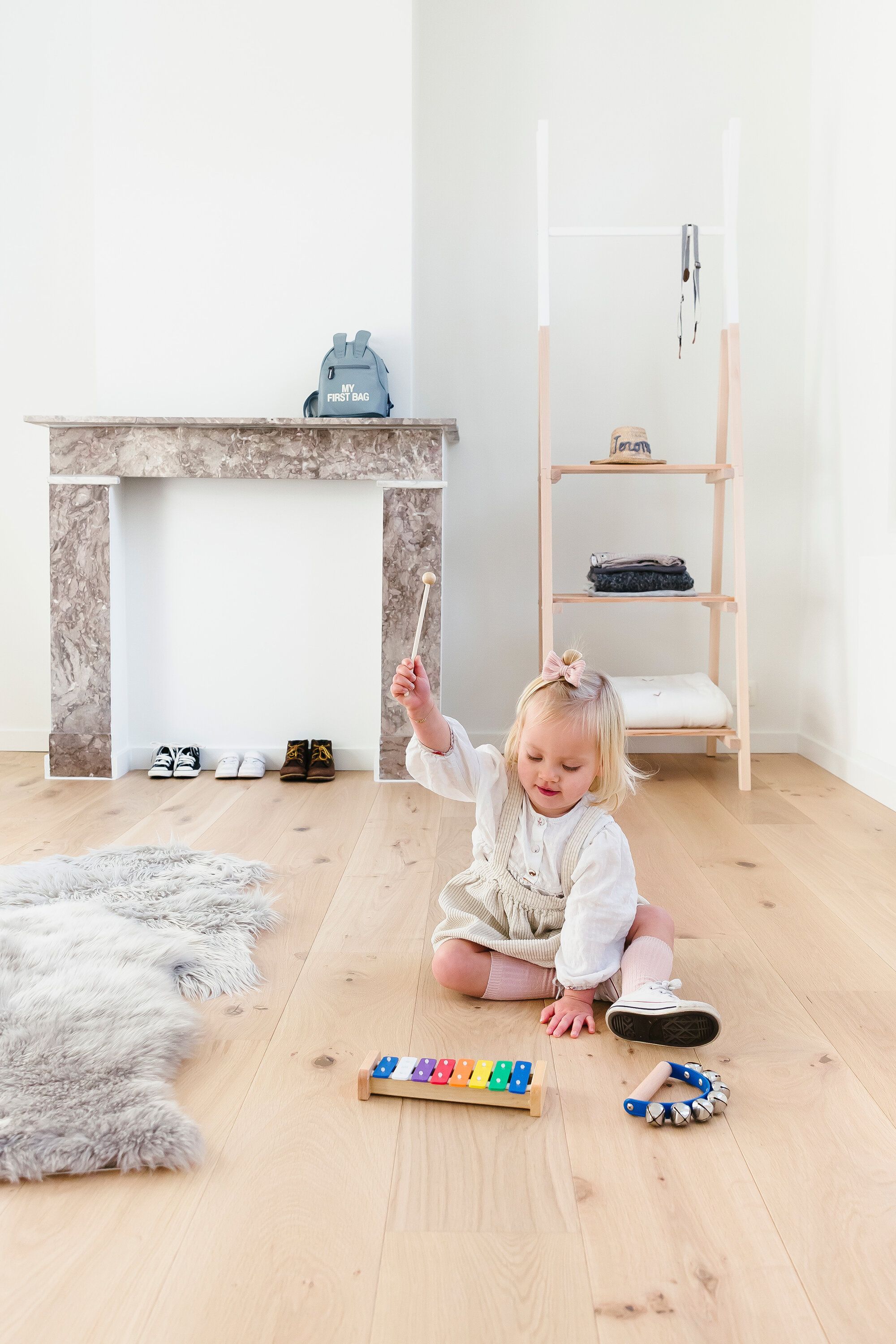 SET DE 8 INSTRUMENTOS+ORGANIZADOR MONTESSORI
