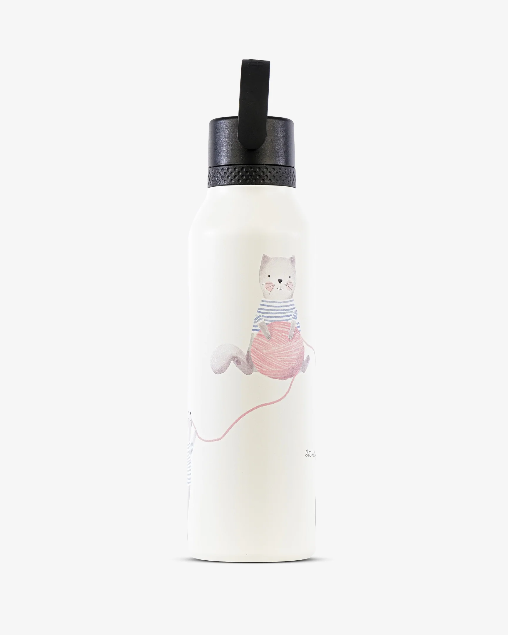 BOTELLA TERMICA RUNBOTT SPORT MII 60CL LA TORTUGUITA BLANCA-LOVELY CAT WOOL