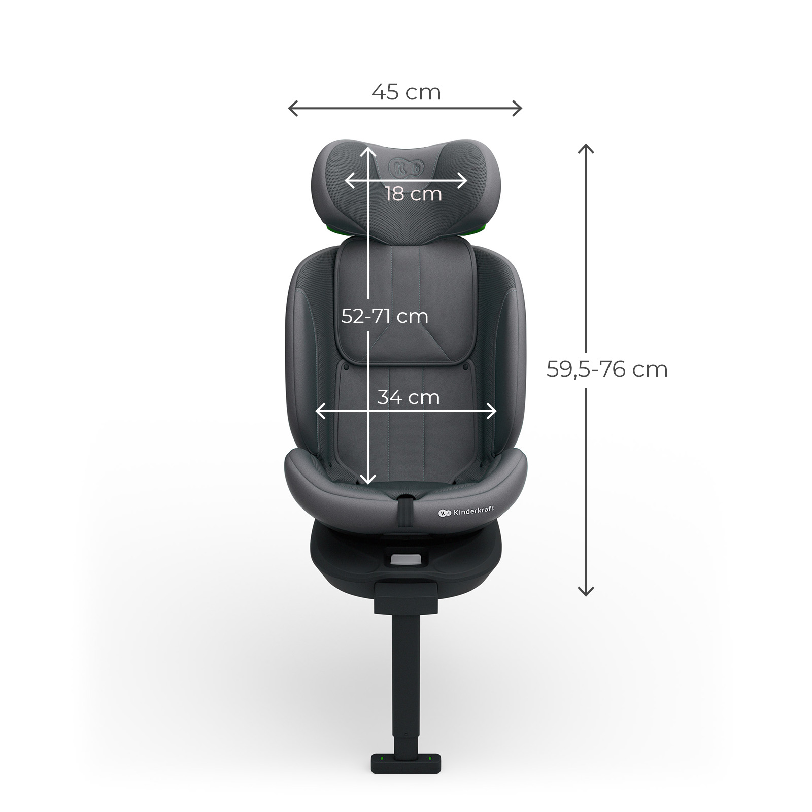 AUTOSILLA I-360 2 PLUS Grey