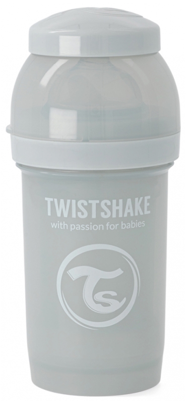 TWISTSHAKE BIBERON 180ML GRIS CLARO