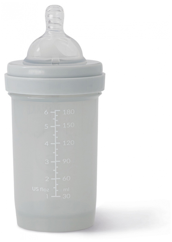 TWISTSHAKE BIBERON 180ML GRIS CLARO
