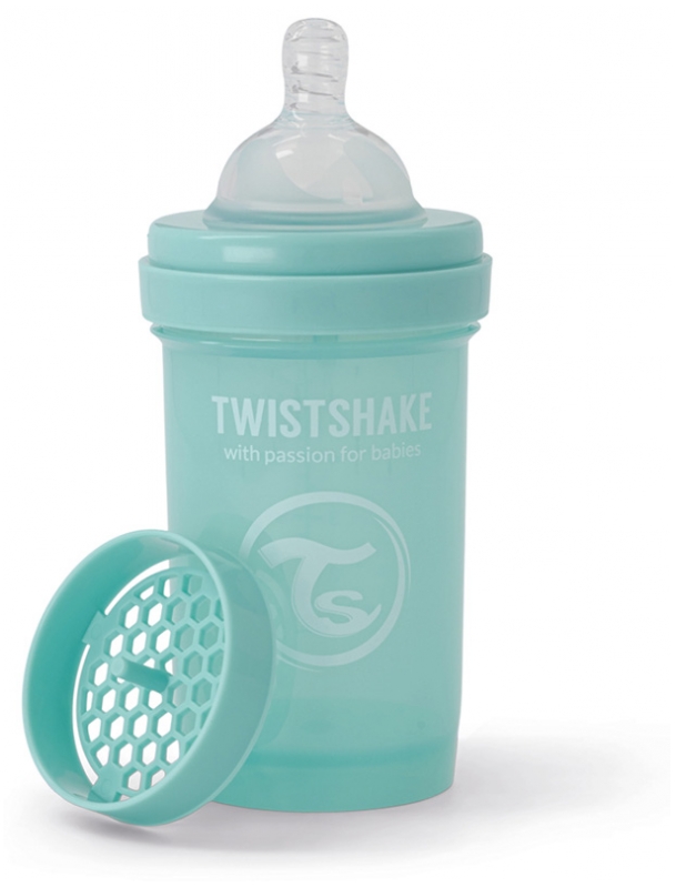 TWISTSHAKE BIBERON 180ML NEW TURQUESA