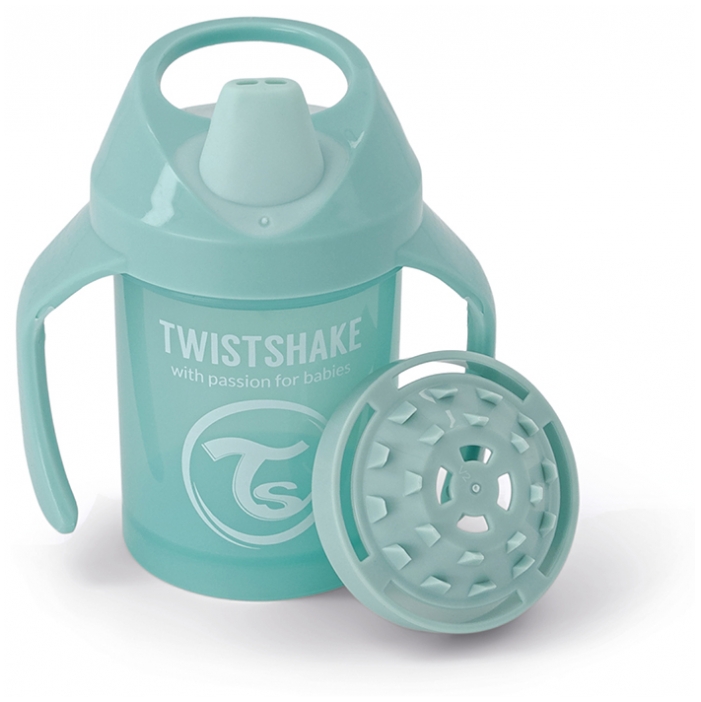 TWISTSHAKE TAZA MINI +4M 230ML NEW TURQUESA