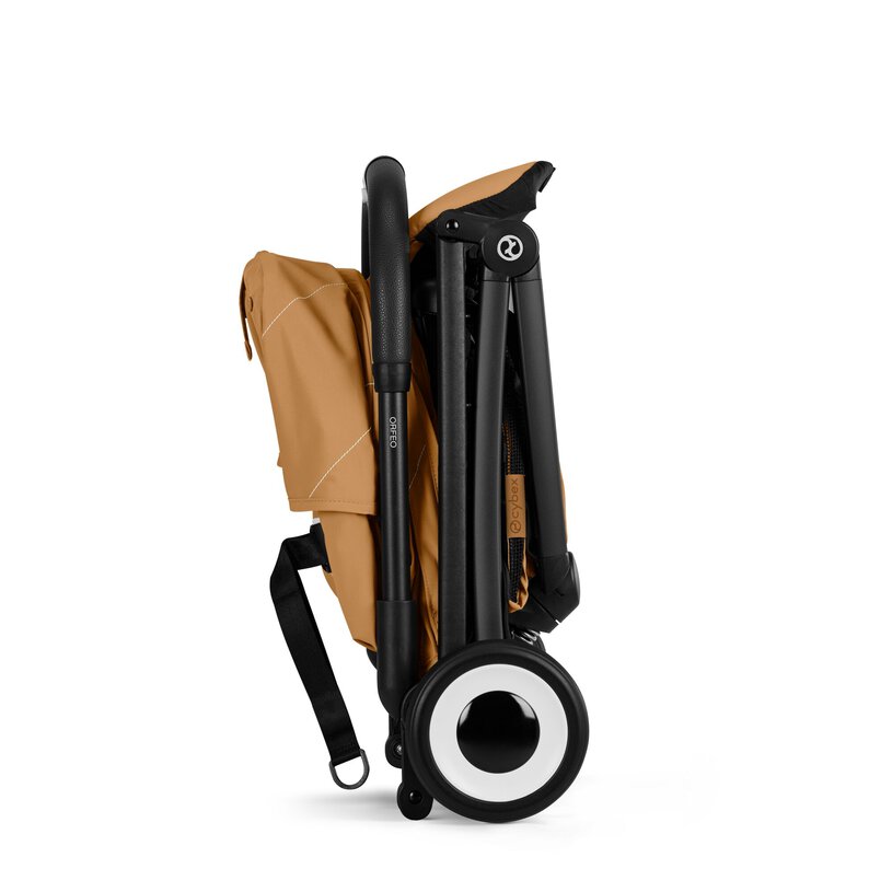 CYBEX ORFEO SILLA DE PASEO BLACK CINNAMON YELLOW