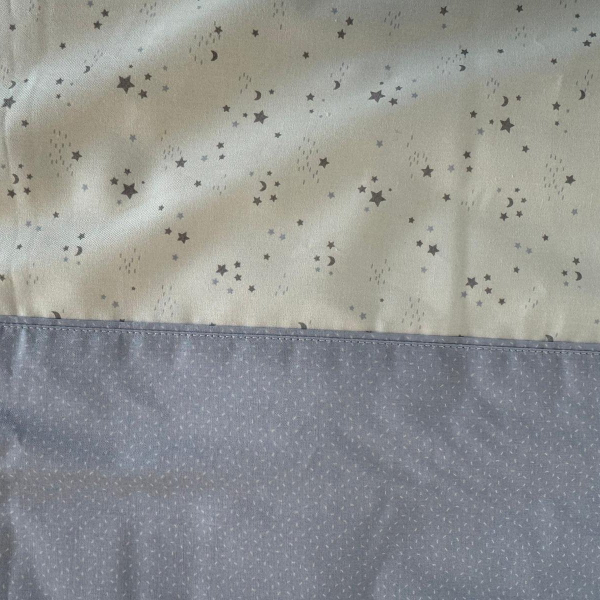 COLCHA+PROTECTOR ESSENTIAL SKY CELESTE