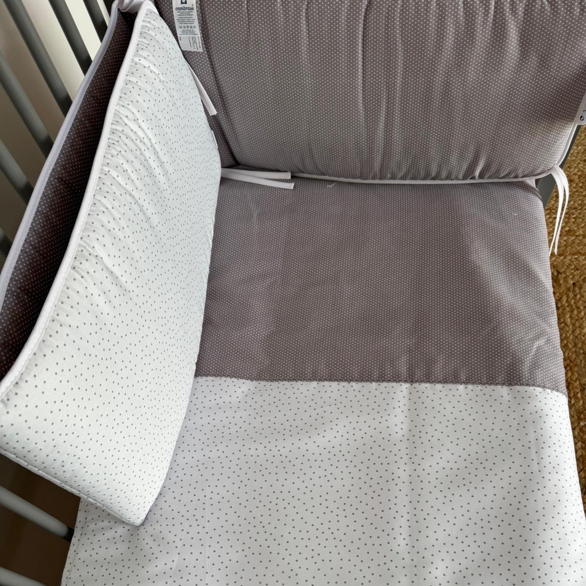 COLCHA+PROTECTOR ESSENTIAL VICHY10 GRIS