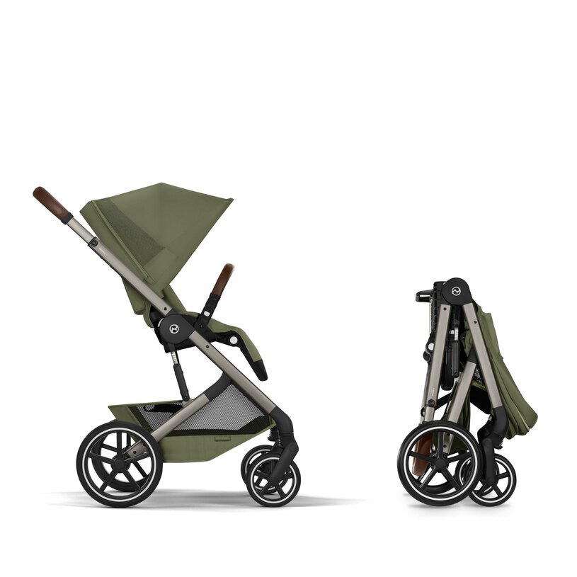 BALIOS S LUX+CAPAZO FOLD TAUPE MOSS GREEN