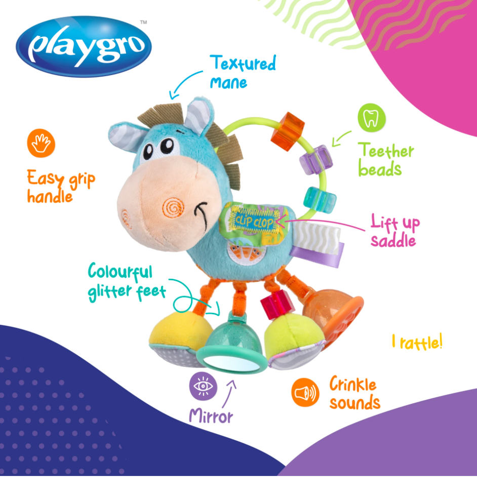 TOY BOX ACTIVITY RATTLE CLIPCLOP refresh