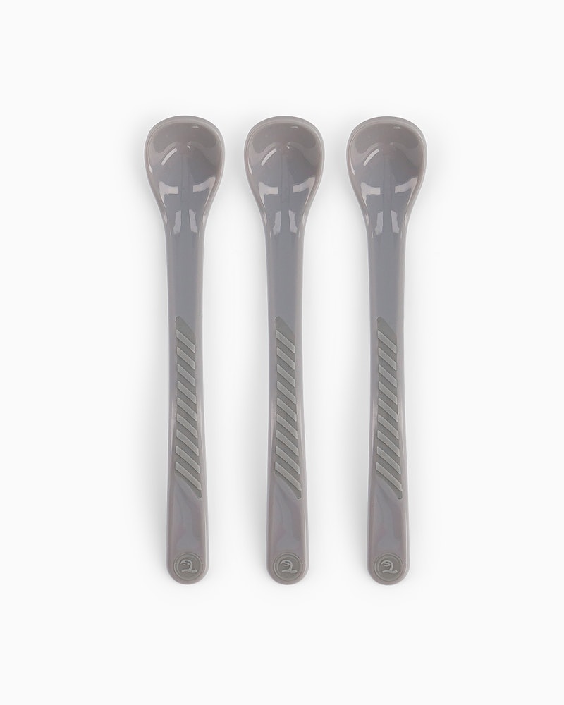 CUCHARAS CURVADAS 6M+ 3UN PASTEL GRIS