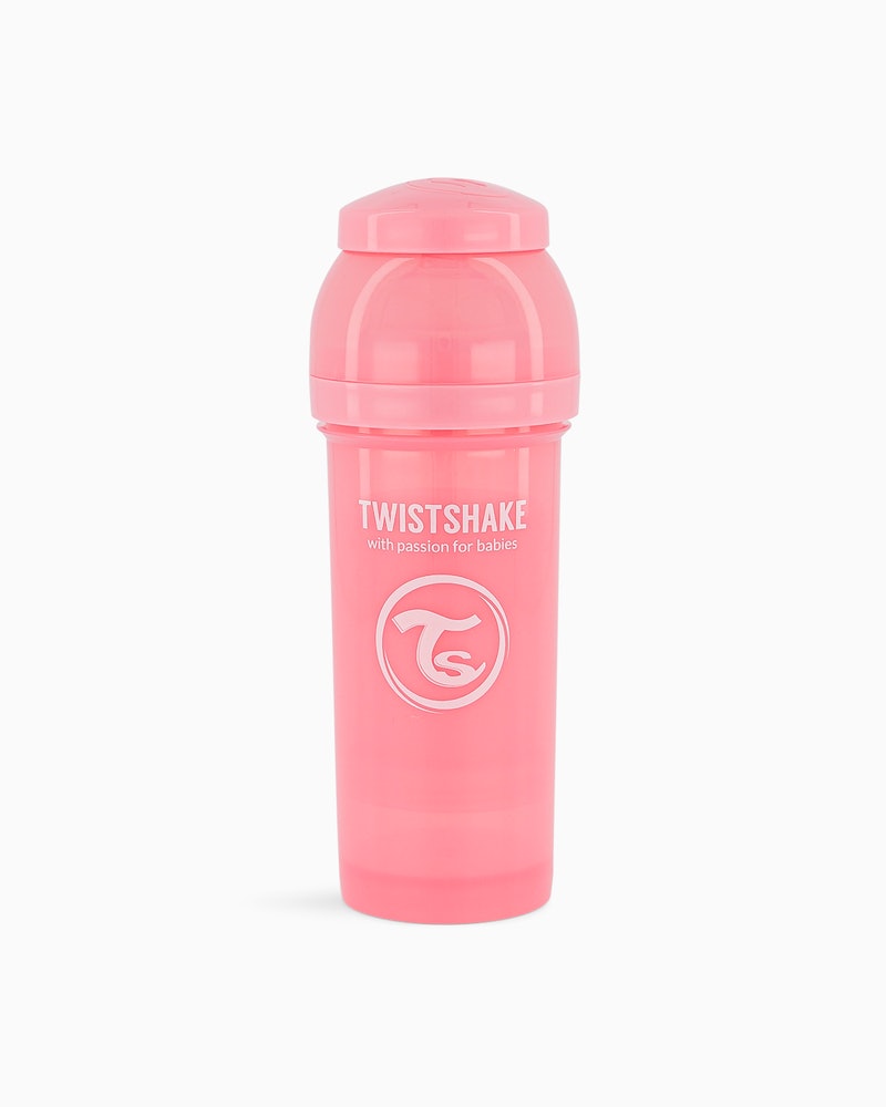 TWISTSHAKE BIBERON 260ML PASTEL ROSA