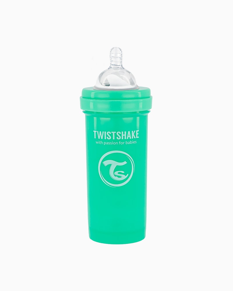 TWISTSHAKE BIBERON 260ML PASTEL VERDE