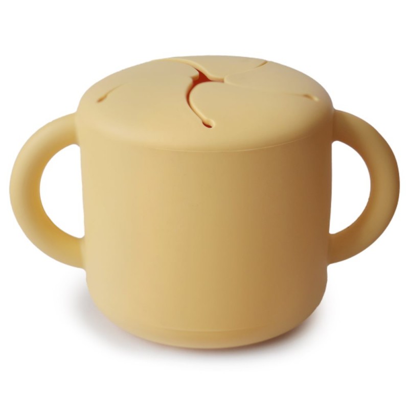 Taza para snack silicona SOLID Pale Daffodil