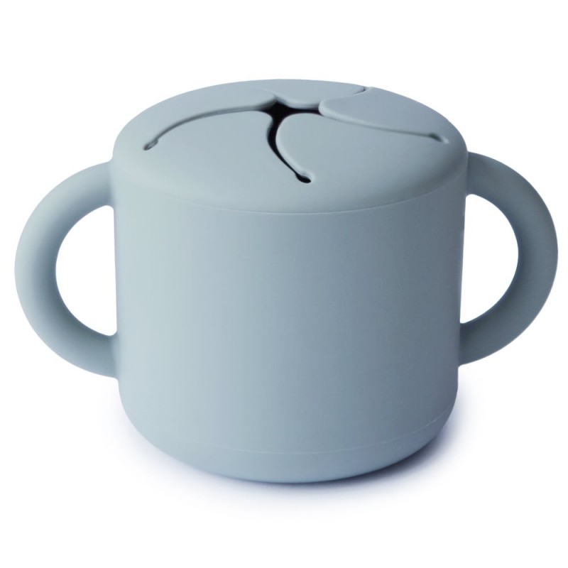 Taza para snack silicona SOLID Powder Blue