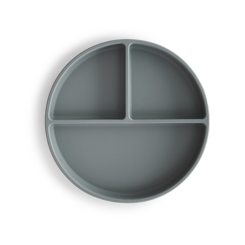 Plato Ventosa-Compartimentos SOLID Stone