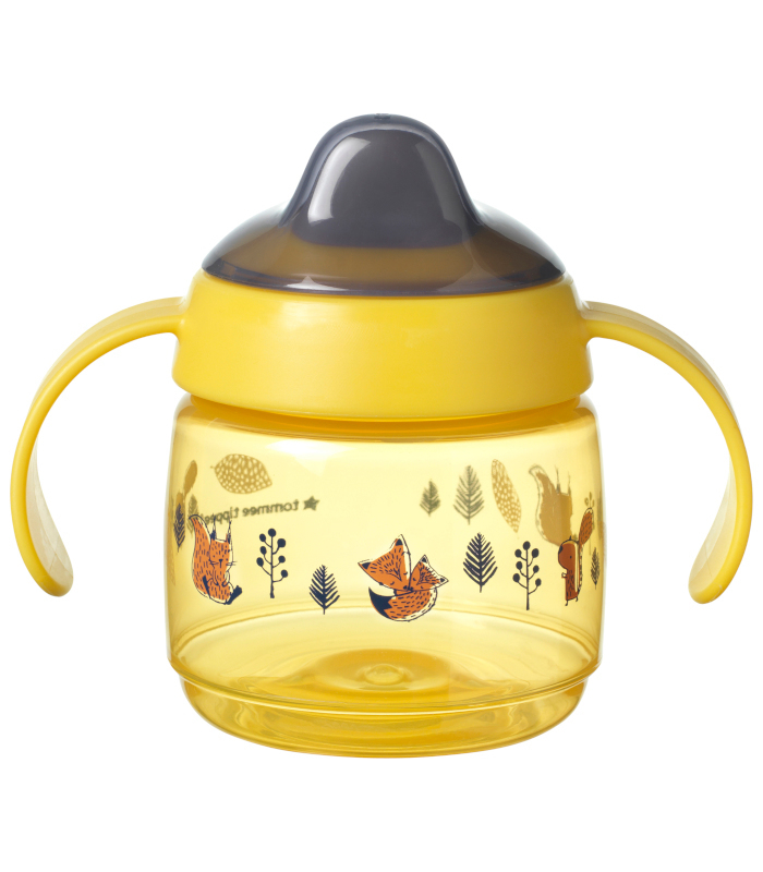 VASO APRENDIZAJE C/ASAS SIPPEE 190ML AMARILLO