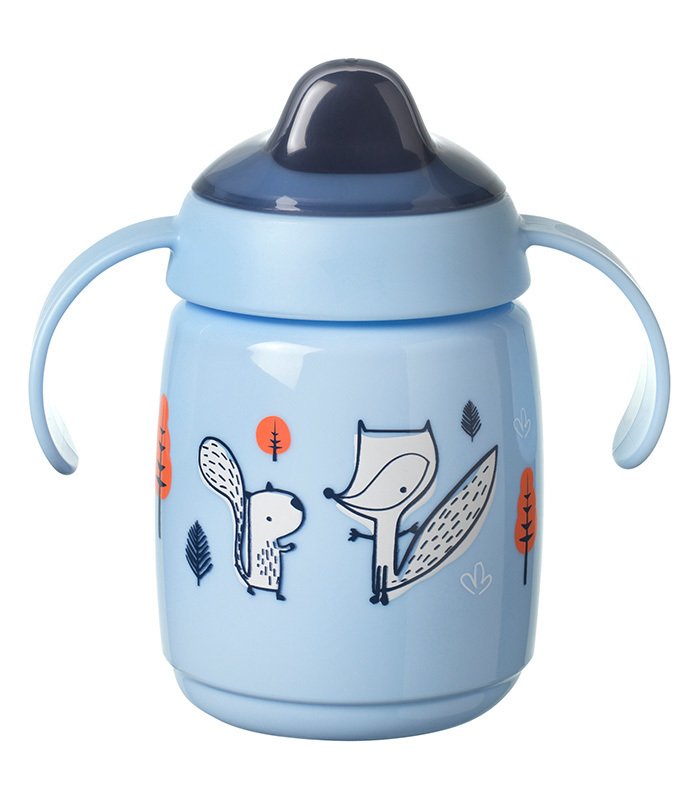 VASO APRENDIZAJE C/ASAS SIPPEE 300ML AZUL