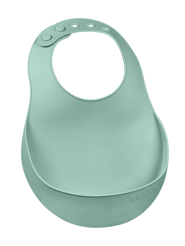 BABERO SILICONA VERDE SALVIA