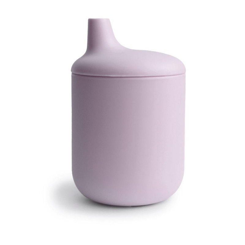 Taza didactica Silicona SOLID Soft Lilac