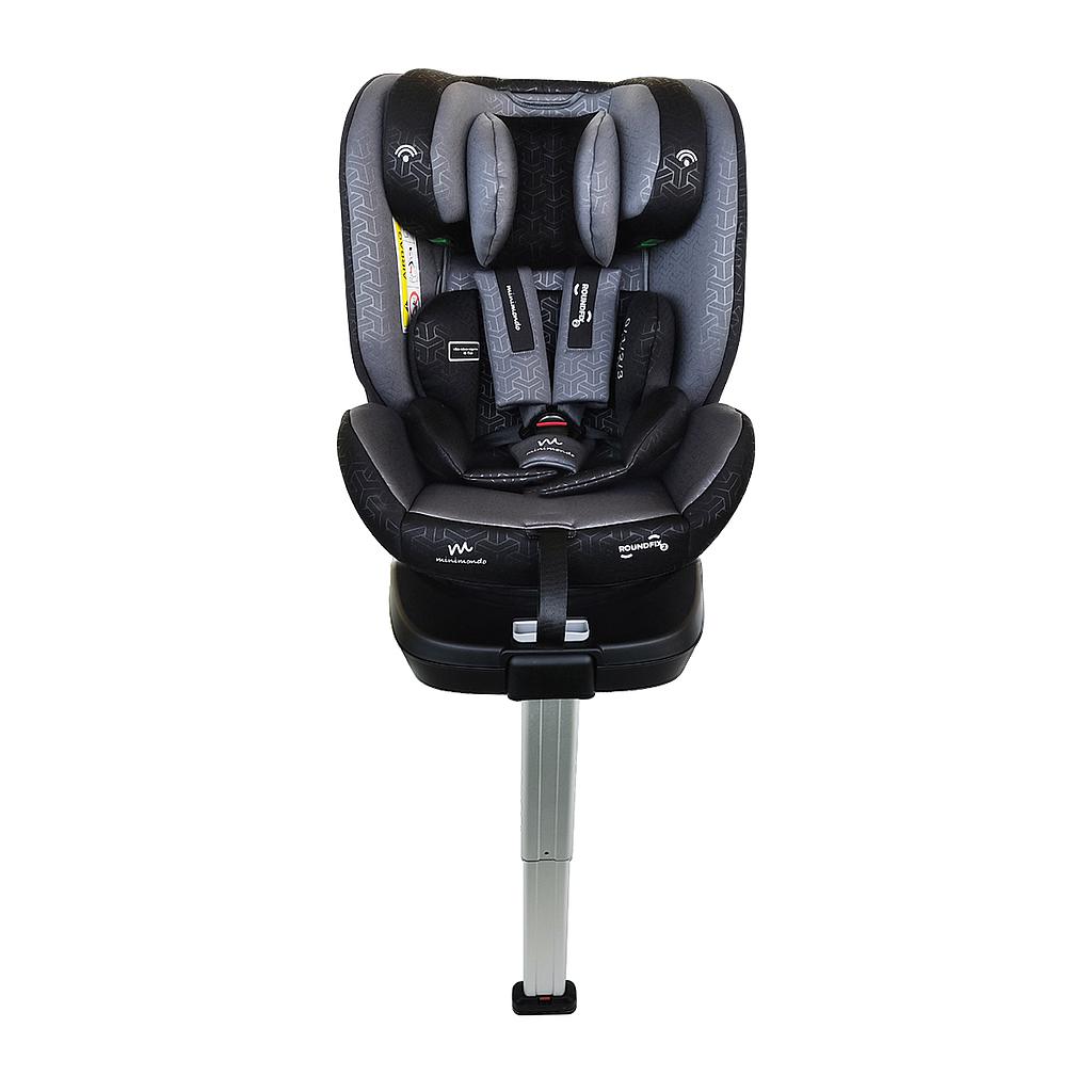 AUTOSILLA ROUNDFIX 2 0/1/2/3 Negro/Gris