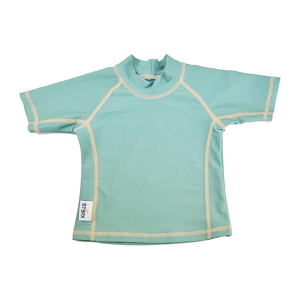 CAMISETA BTBOX SUMMER 2023 UPF 50+ M/C LUNARES VERDE 12-24 MESES