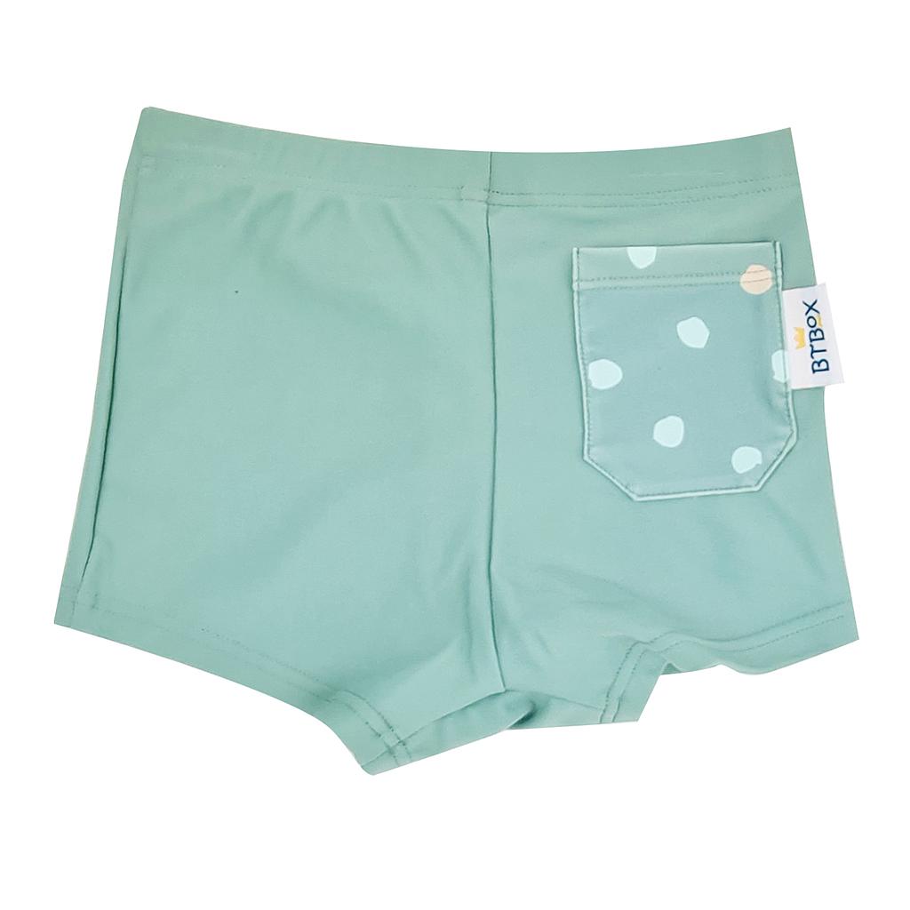 BOXER BTBOX SUMMER 2023 UPF 50+ LUNARES VERDE 4-5 AÑOS