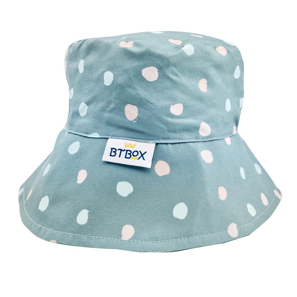 SOMBRERO BTBOX SUMMER 2023 UPF 50+ LUNARES VERDE 2-5 AÑOS / 49-56 CM