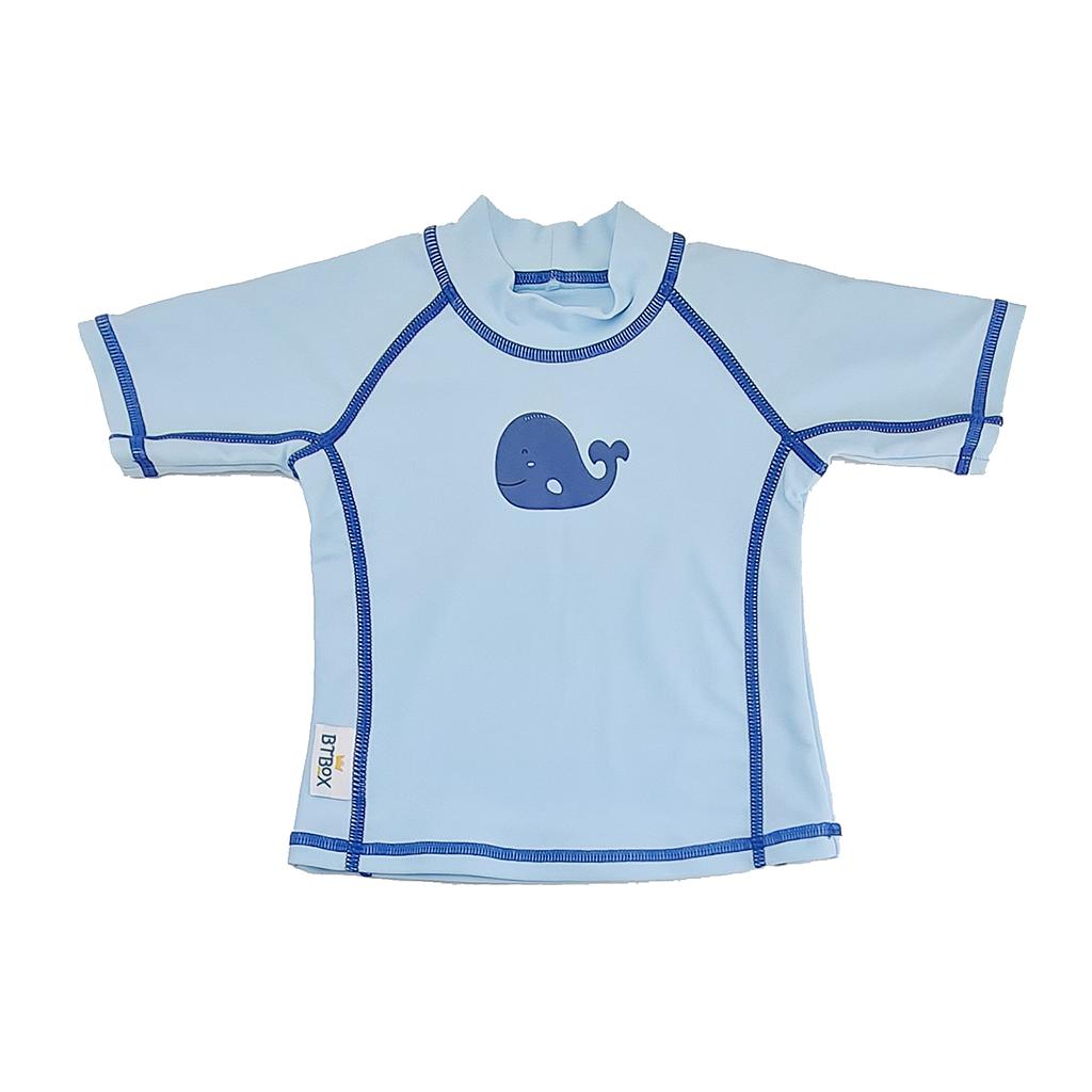 CAMISETA BTBOX SUMMER 2023 UPF 50+ M/C BALLENAS 12-24 MESES