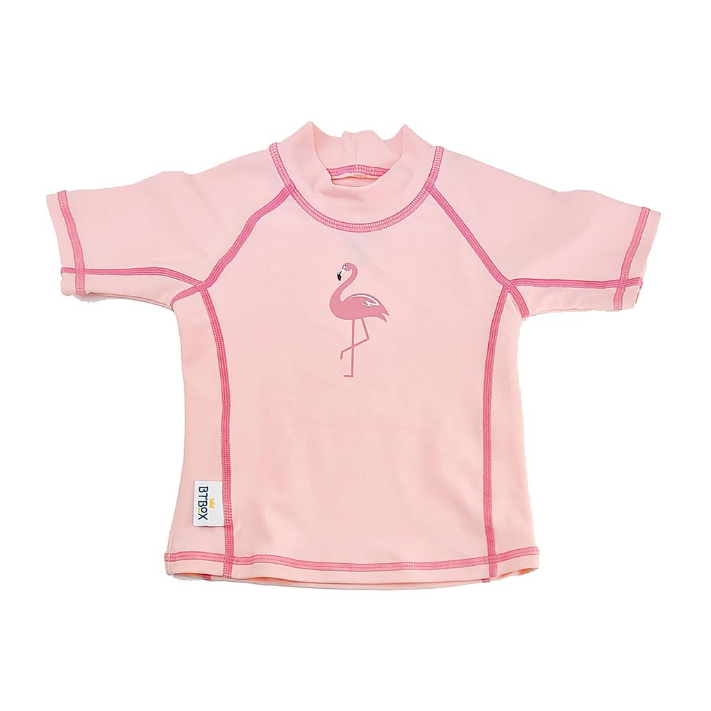 CAMISETA BTBOX SUMMER 2023 UPF 50+ M/C FLAMINGOS 4-5 AÑOS