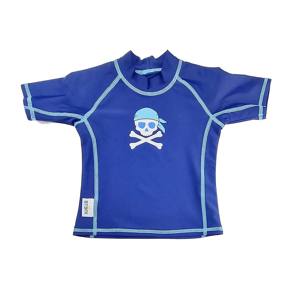 CAMISETA BTBOX SUMMER 2023 UPF 50+ M/C PIRATAS 12-24 MESES